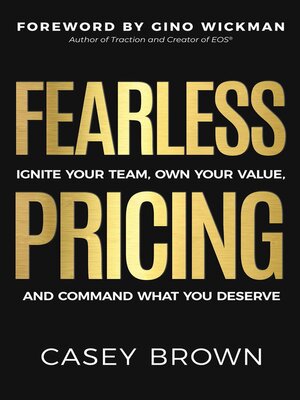 cover image of Fearless Pricing